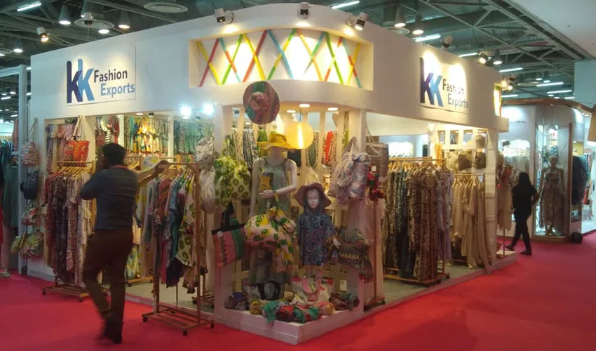 KK Fashion Exports Exhibition Stand gallery image