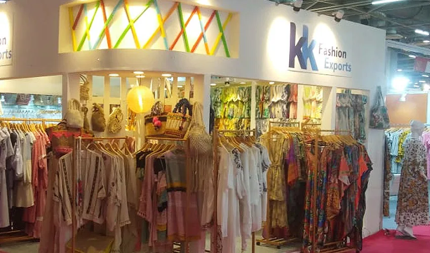KK Fashion Exports Exhibition Stand gallery image