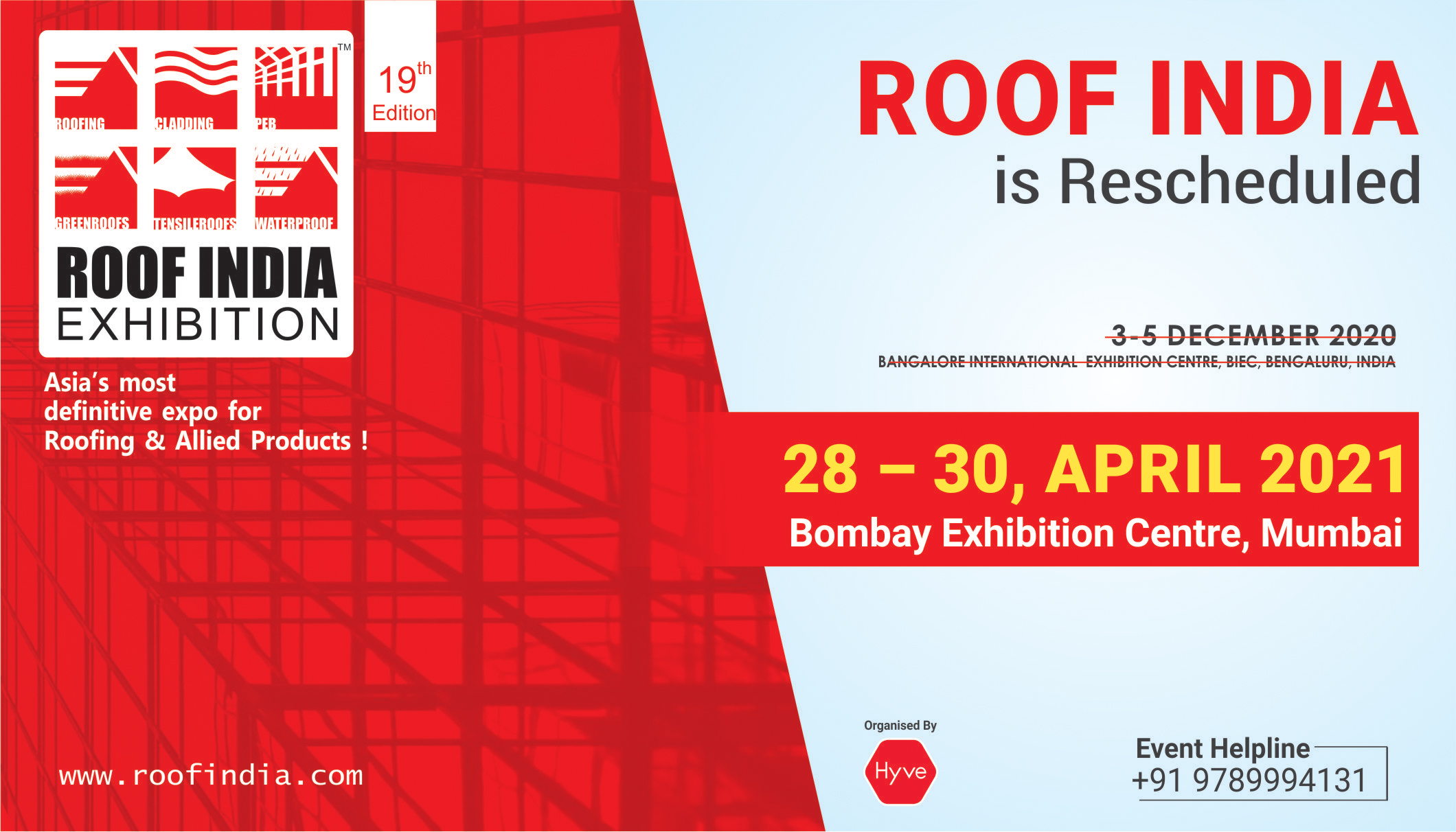 Exhibition Stall Designer Roof India Exhibition 2024 Mumbai